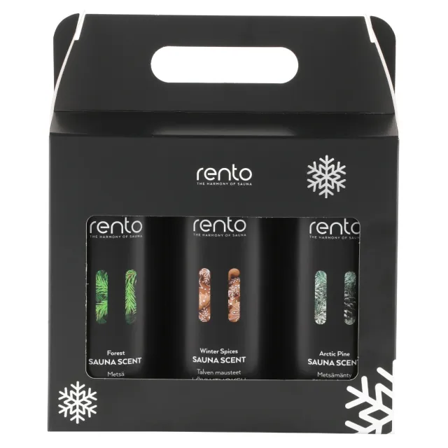 Zestaw zapachów do sauny Rento 3 × 400 ml