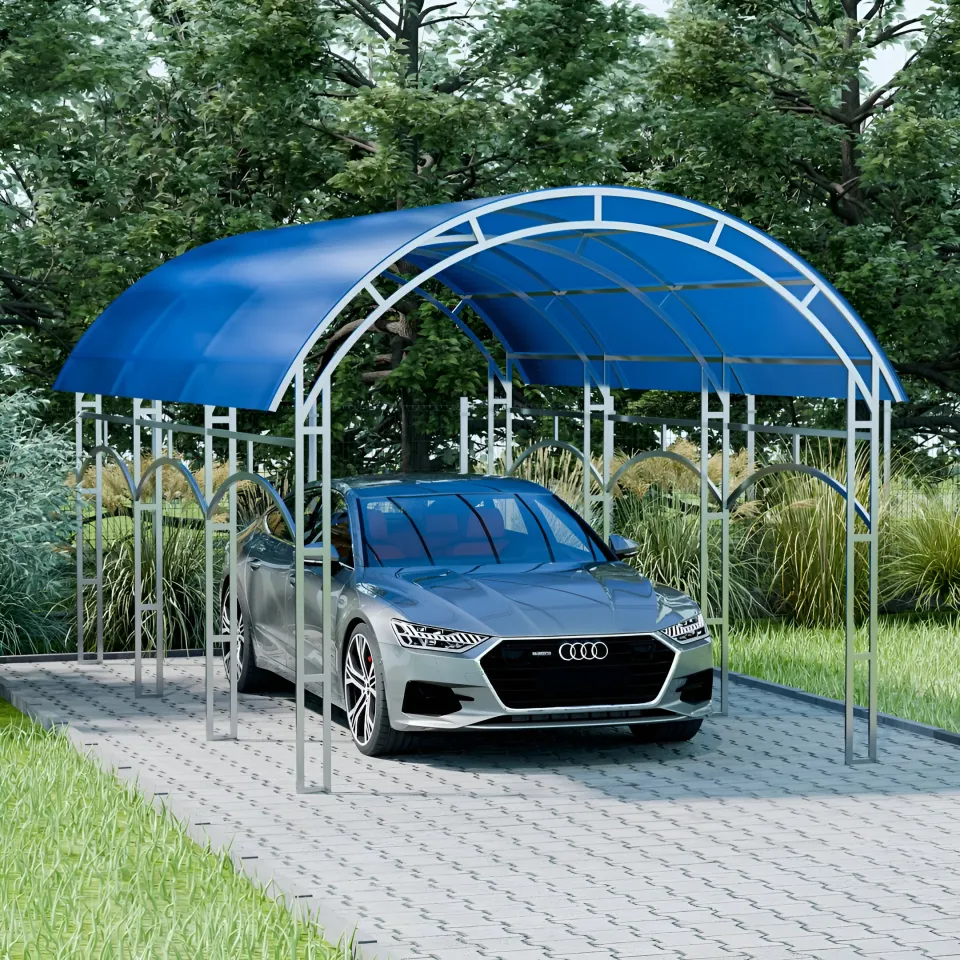 Wiata Berlina dla samochodów 3,55x8m